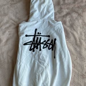 BASIC STÜSSY ZIP HOODIE